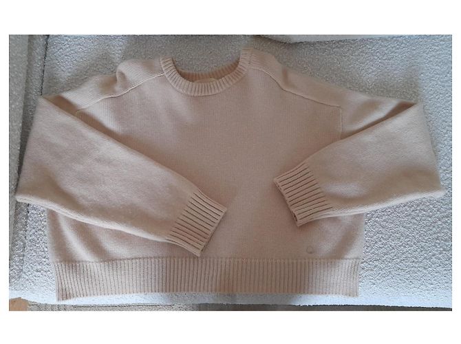 Autre Marque Loulou Studio Jersey Bruzzi de lana y cachemira - Beige - vista 7
