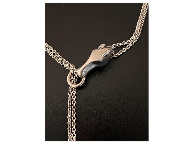 Collana Hermès Au Galop in argento sterling – Design raro e fuori produzione - vista 2