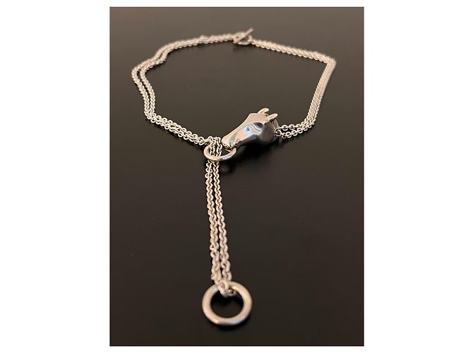 Collana Hermès Au Galop in argento sterling – Design raro e fuori produzione - vista 3