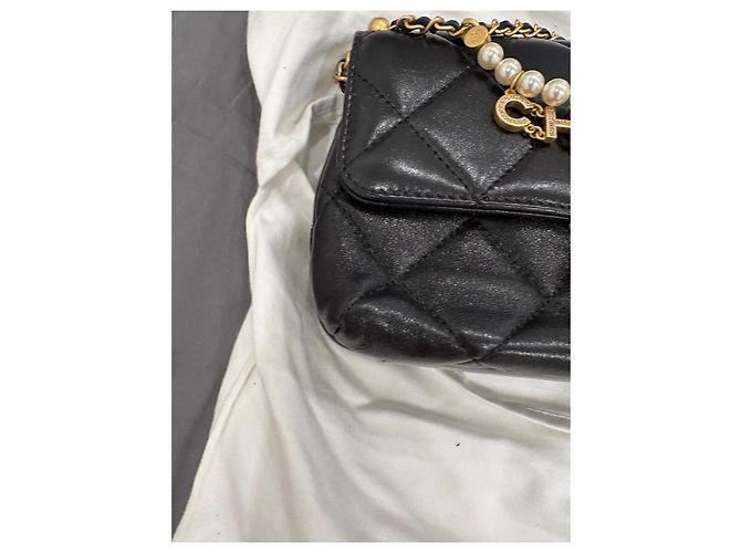 Borsa a patta Chanel 19 Small - vista 13