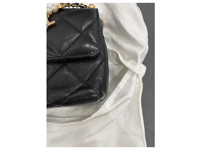 Borsa a patta Chanel 19 Small - vista 14
