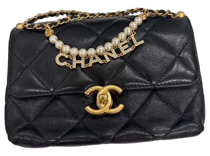 Borsa a patta Chanel 19 Small - vista 2
