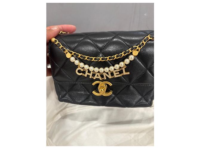 Borsa a patta Chanel 19 Small - vista 8