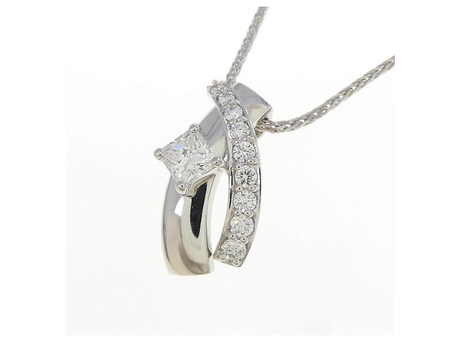 Autre Marque Collar de diamantes PT950 - vista 3