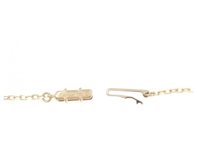 Collana Cartier Agrafe 750 Pink Gold Diamond - vista 5