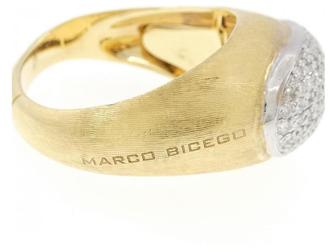 Autre Marque Marco Bicego Au750 Diamantring - Ansicht 4