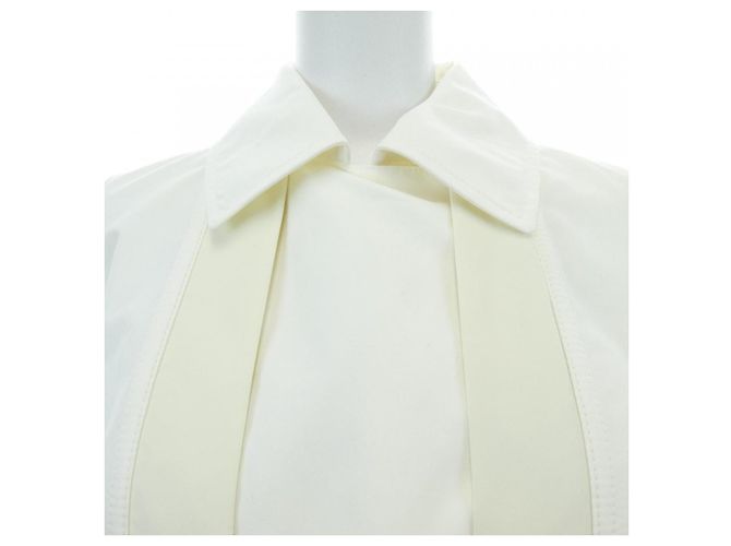 Abrigo de lana Hermès beige - vista 6