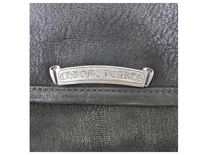 Sac à épaule en cuir Destroy CHROME HEARTS - vue 5