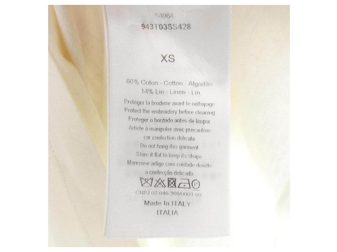 T-shirt de algodão Christian Dior - vista 3