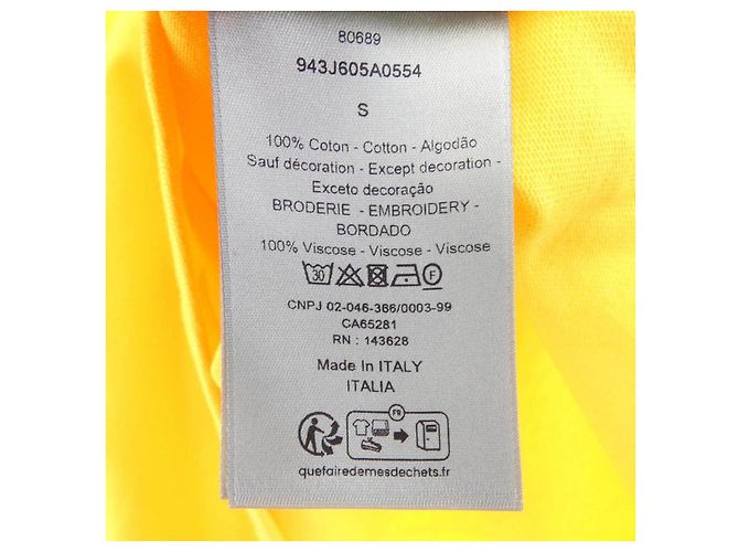 T-shirt de algodão Dior CD ICON - vista 3