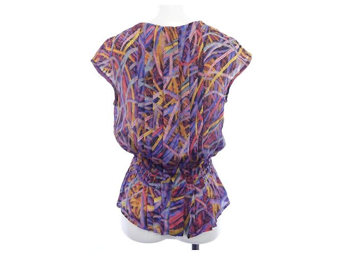 Top de seda Chanel - vista 2
