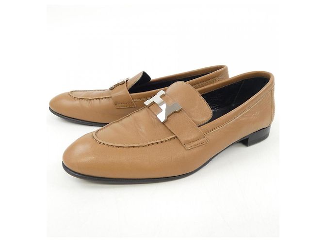 Hermès Hermes Paris H Buckle Lederschuhe - Ansicht 3