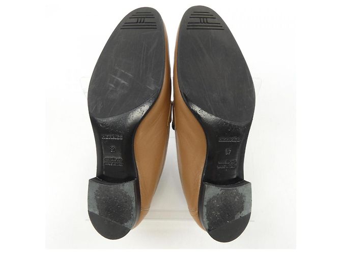 Hermès Hermes Paris H Buckle Lederschuhe - Ansicht 4