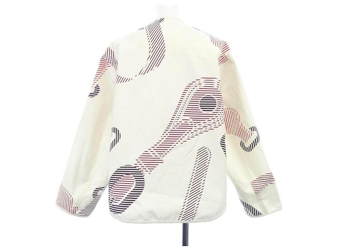 Hermès Chaqueta sin cuello Hermes COACHING REMIX - vista 2