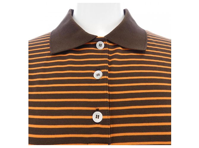 Miu Miu Polo in cotone con logo MIU MIU - vista 5
