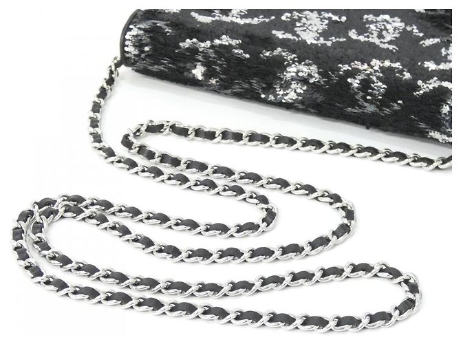 Cartera de cadena con lentejuelas Chanel - vista 5