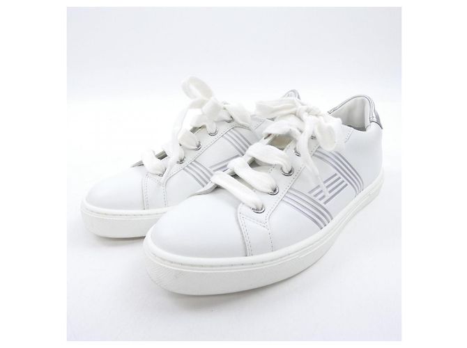 Hermès Hermes Leder-Sneaker - Ansicht 3
