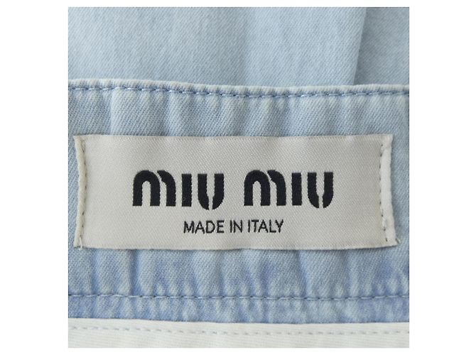 Falda Miu Miu MIU MIU Logo Label - vista 3