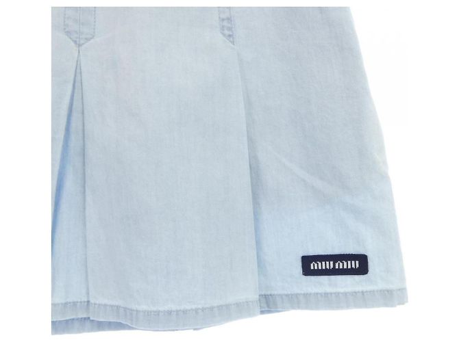 Falda Miu Miu MIU MIU Logo Label - vista 6