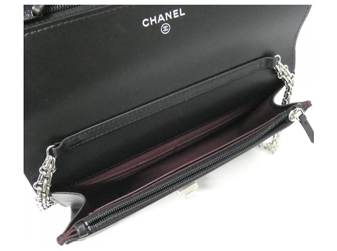 Cartera con cadena de piel de becerro Chanel - vista 9