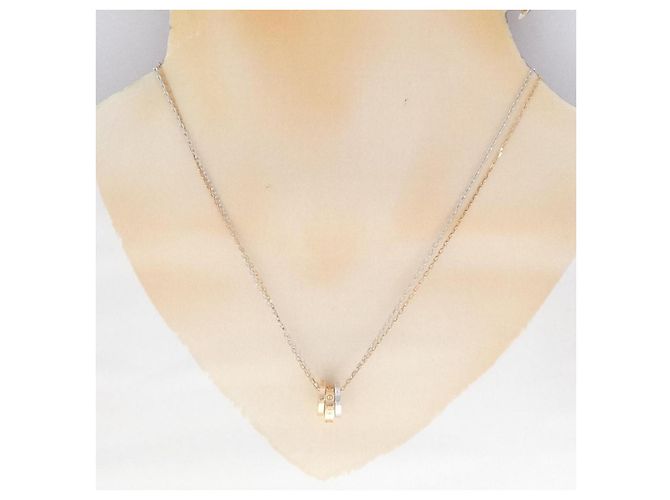 Collana Cartier Love in oro 18K e diamanti - vista 6