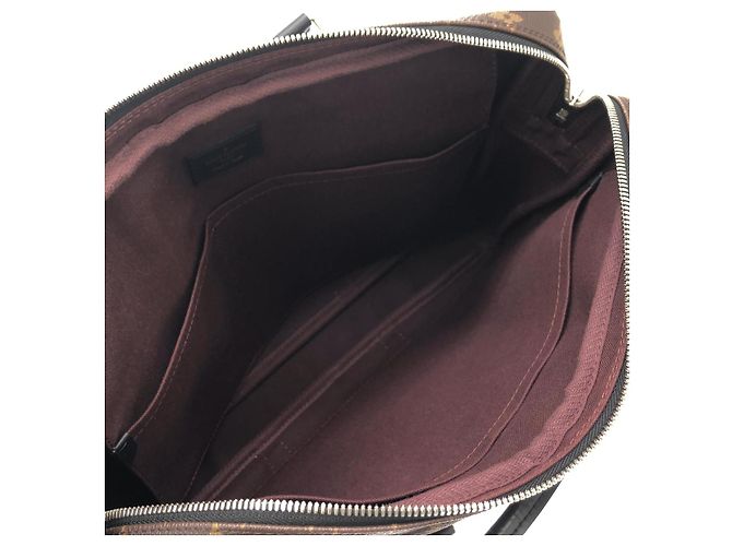 Borsetta Louis Vuitton Monogram Macassar Porto Document Voyage - vista 6