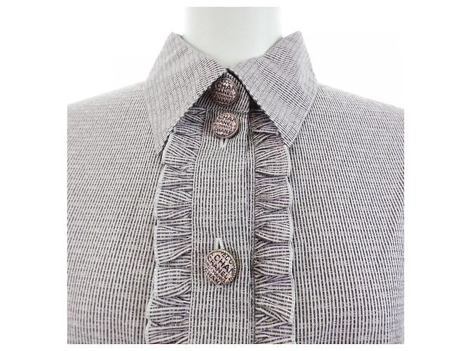 Camisa de seda Chanel LOOK16 - vista 6