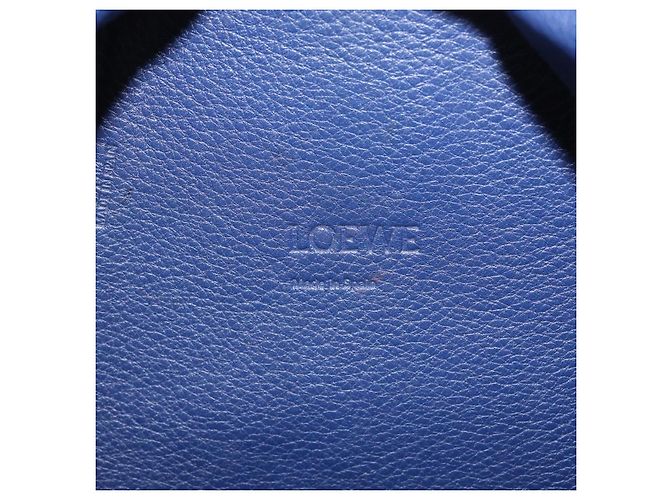 LOEWE Anton Shoulder Bag Suede Brown Gold - vista 19