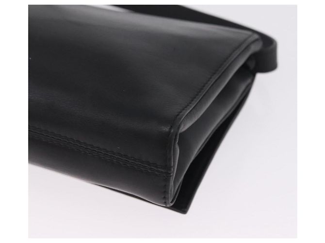 Céline CELINE Schultertasche Leder Schwarz Silber - Ansicht 17