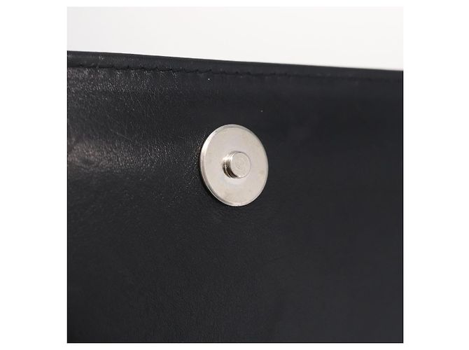 Céline CELINE Schultertasche Leder Schwarz Silber - Ansicht 19