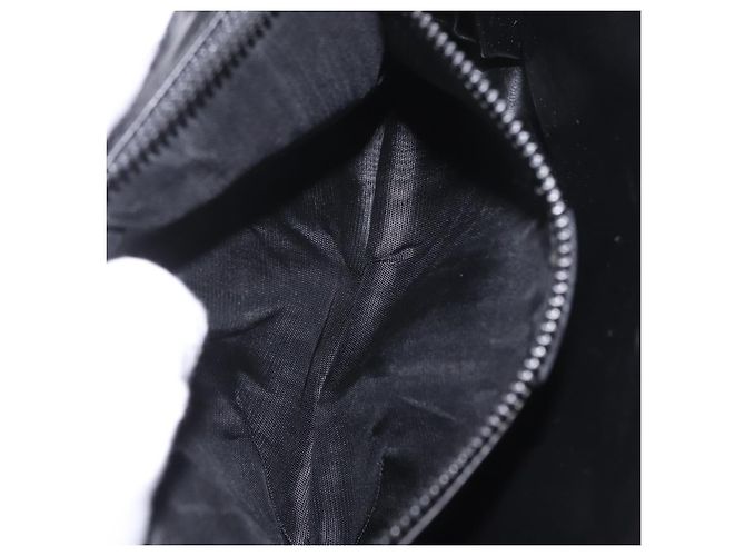 Céline CELINE Schultertasche Leder Schwarz Silber - Ansicht 25