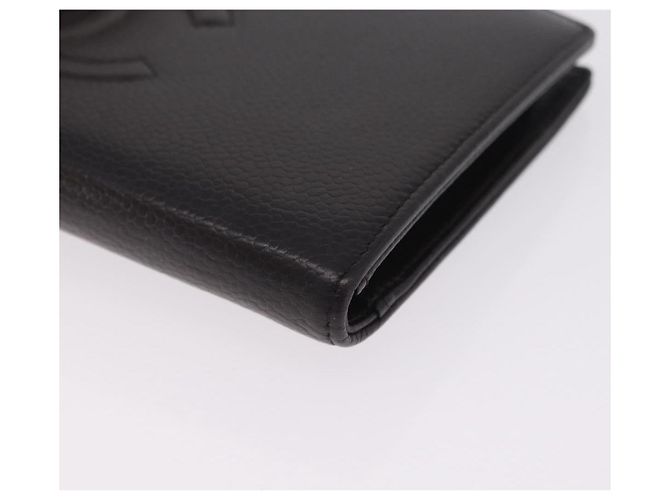 CHANEL Cartera Larga Matelassé Piel Caviar Marrón CC - vista 9