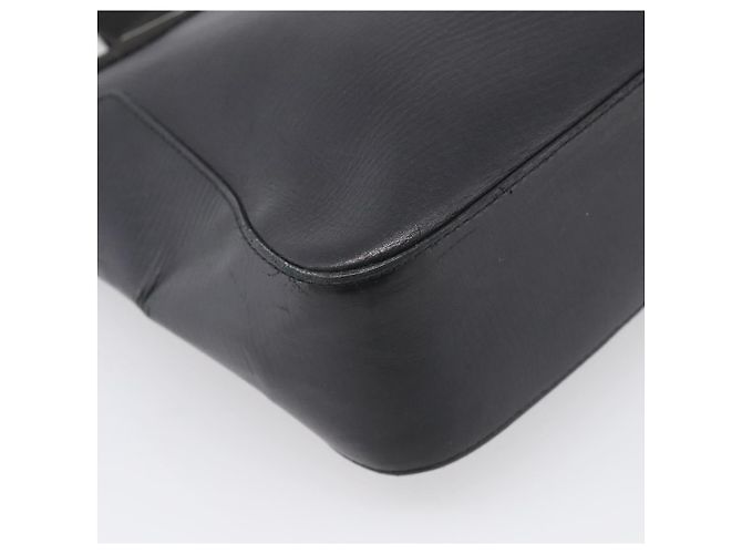 GUCCI Hand Bag Leather Black Silver 73983 - vista 11