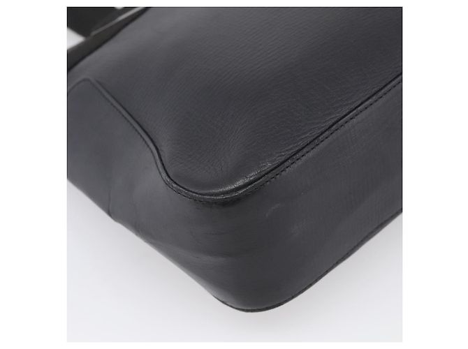 GUCCI Hand Bag Leather Black Silver 73983 - vista 13