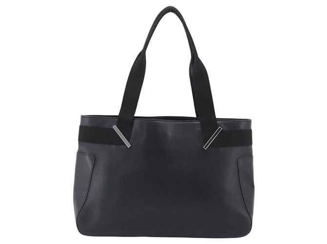 GUCCI Hand Bag Leather Black Silver 73983 - vista 3
