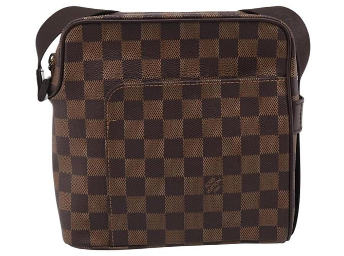 LOUIS VUITTON Damier Ebene Olaf PM Shoulder Bag N41442 LV - vista 2
