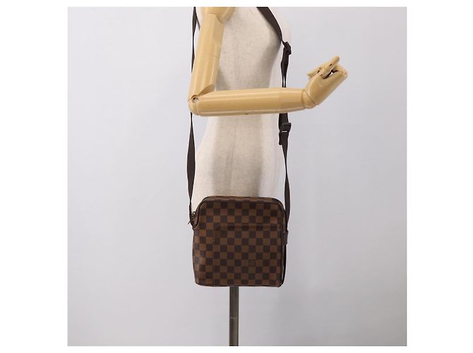 LOUIS VUITTON Damier Ebene Olaf PM Shoulder Bag N41442 LV - vista 23