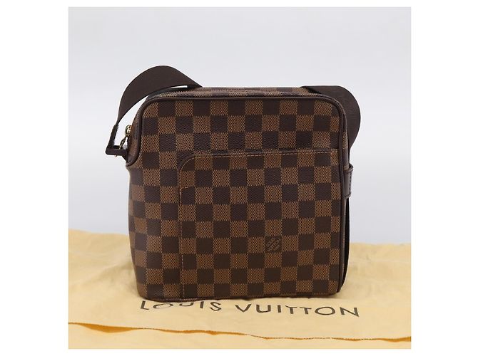 LOUIS VUITTON Damier Ebene Olaf PM Shoulder Bag N41442 LV - vista 24