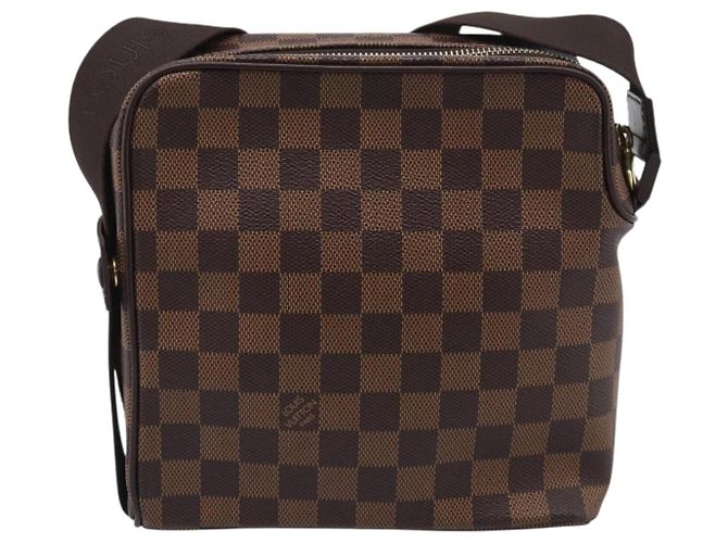 LOUIS VUITTON Damier Ebene Olaf PM Shoulder Bag N41442 LV - vista 3
