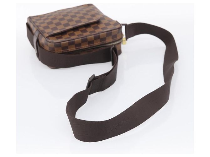 LOUIS VUITTON Damier Ebene Olaf PM Shoulder Bag N41442 LV - vista 7
