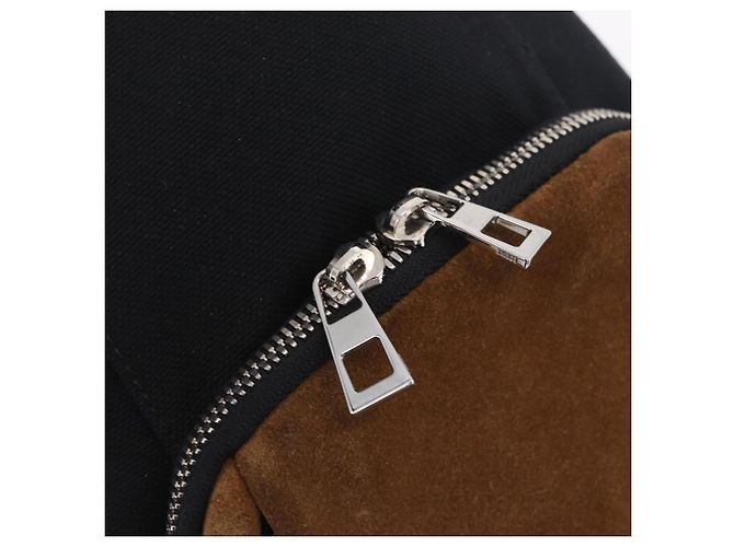 LOEWE Body Bag Suede BFLXFXSX01-1628 Brown Silver - vista 19