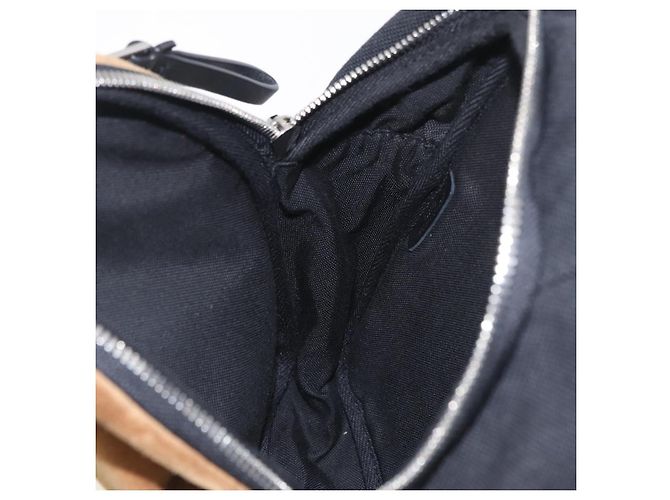 LOEWE Body Bag Suede BFLXFXSX01-1628 Brown Silver - vista 22