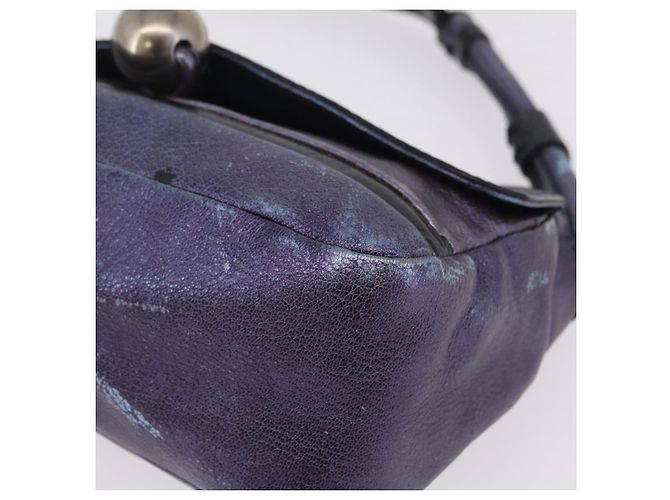 Chloé Chloe Schultertasche Leder Lila - Ansicht 12