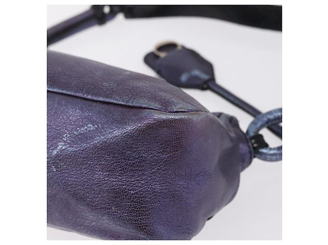 Chloé Chloe Schultertasche Leder Lila - Ansicht 14