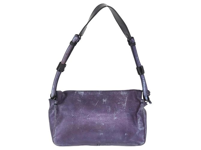Chloé Chloe Schultertasche Leder Lila - Ansicht 3
