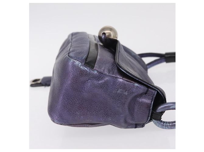 Chloé Chloe Schultertasche Leder Lila - Ansicht 4