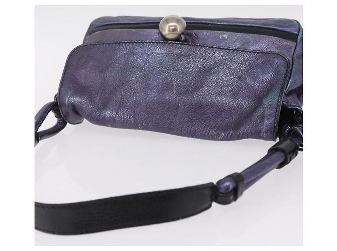 Chloé Chloe Schultertasche Leder Lila - Ansicht 6