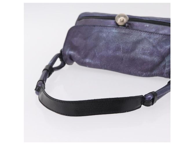 Chloé Chloe Schultertasche Leder Lila - Ansicht 7