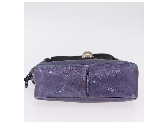 Chloé Chloe Schultertasche Leder Lila - Ansicht 9