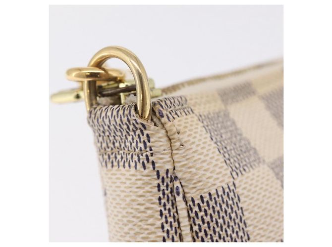 LOUIS VUITTON Damier Azur Pochette Accessoires Pouch N51986 LV - vista 11